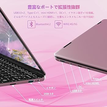 Amazon.co.jp: OFFICE 2024 搭載 2in1 ノートパソコン タッチパネル