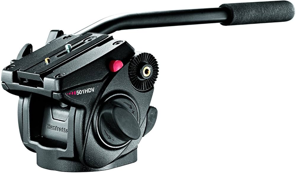 Amazon | Manfrotto 2WAY雲台 プロビデオ雲台 アルミニウム製 501HDV