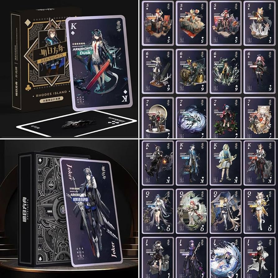 Amazon.co.jp: アークナイツ トランプ 明日方舟 キャラクター 55 枚