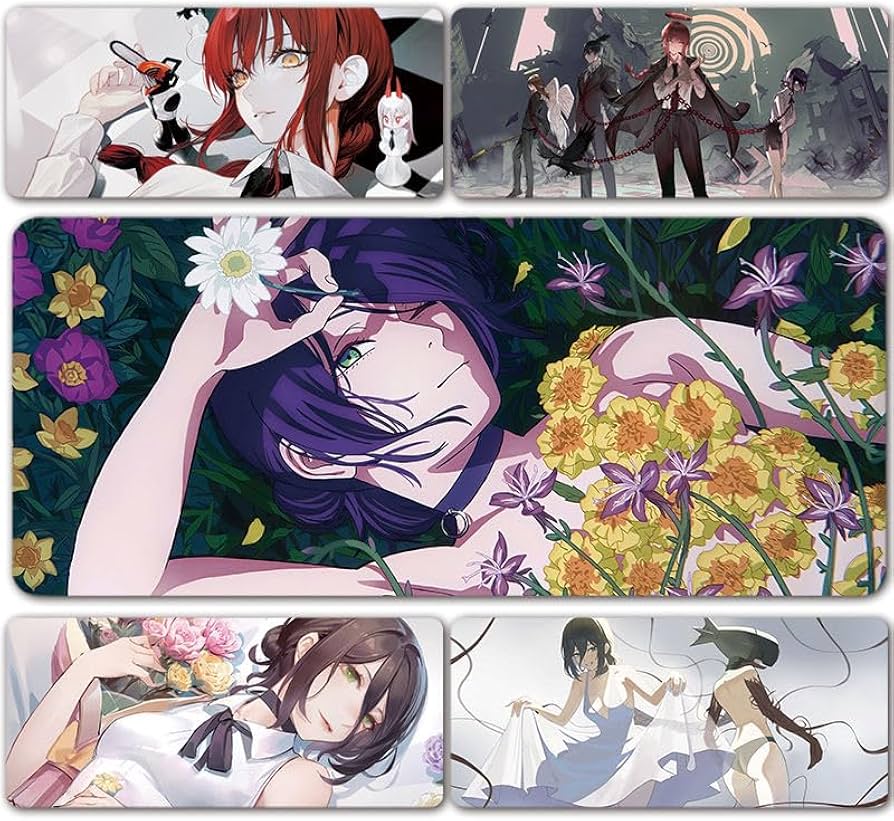 Amazon.co.jp: チェンソーマン デンジ マキマ パワー マウスパッド