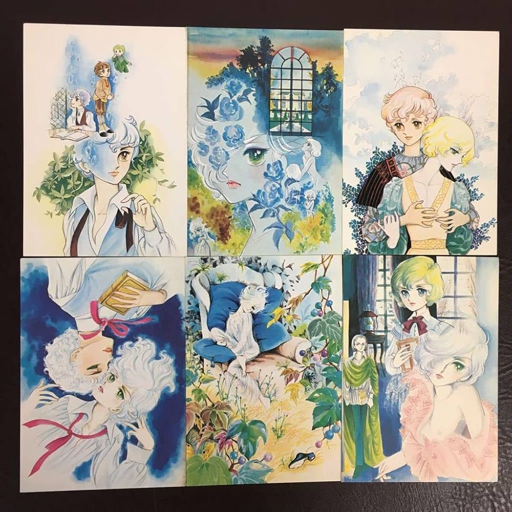 Amazon.co.jp: 「風と木の詩」ポストカード6枚セット 竹宮恵子 昭和