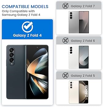 Amazon.com: VEGO for Galaxy Z Fold 4 Case, with [S Pen Holder