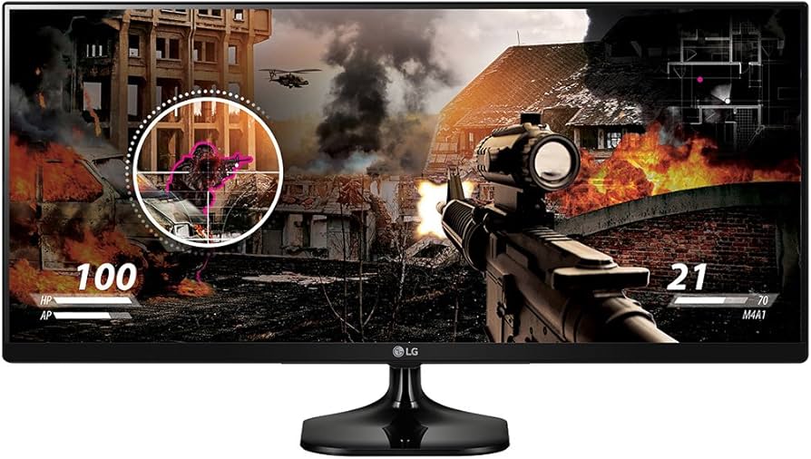 Amazon | LG 34UM58-P 34 Class 21:9 UltraWide Full HD IPS LED