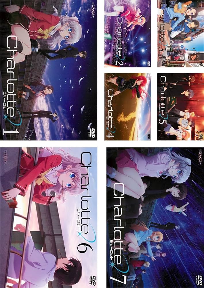 Charlotte BluRay 1～5巻、7巻 Charlotte／Blu-ray／第7巻（完全生産