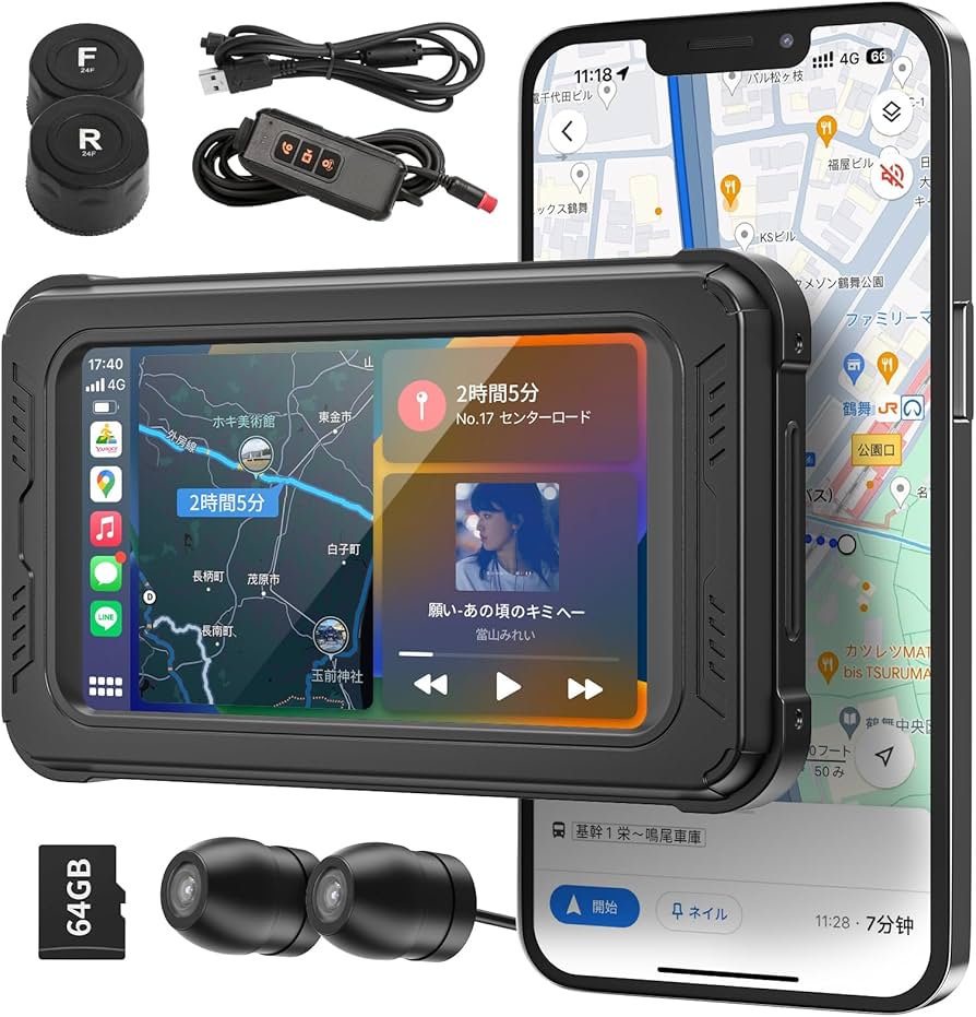 Amazon.co.jp: 【2026年最新2.5K（500万）高画素・タイヤ空気圧