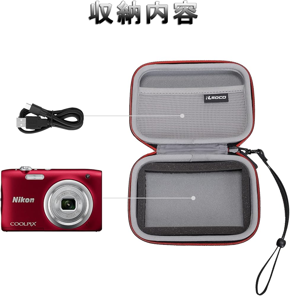 Amazon.co.jp: For Nikon デジタルカメラ 収納ケース ニコン COOLPIX
