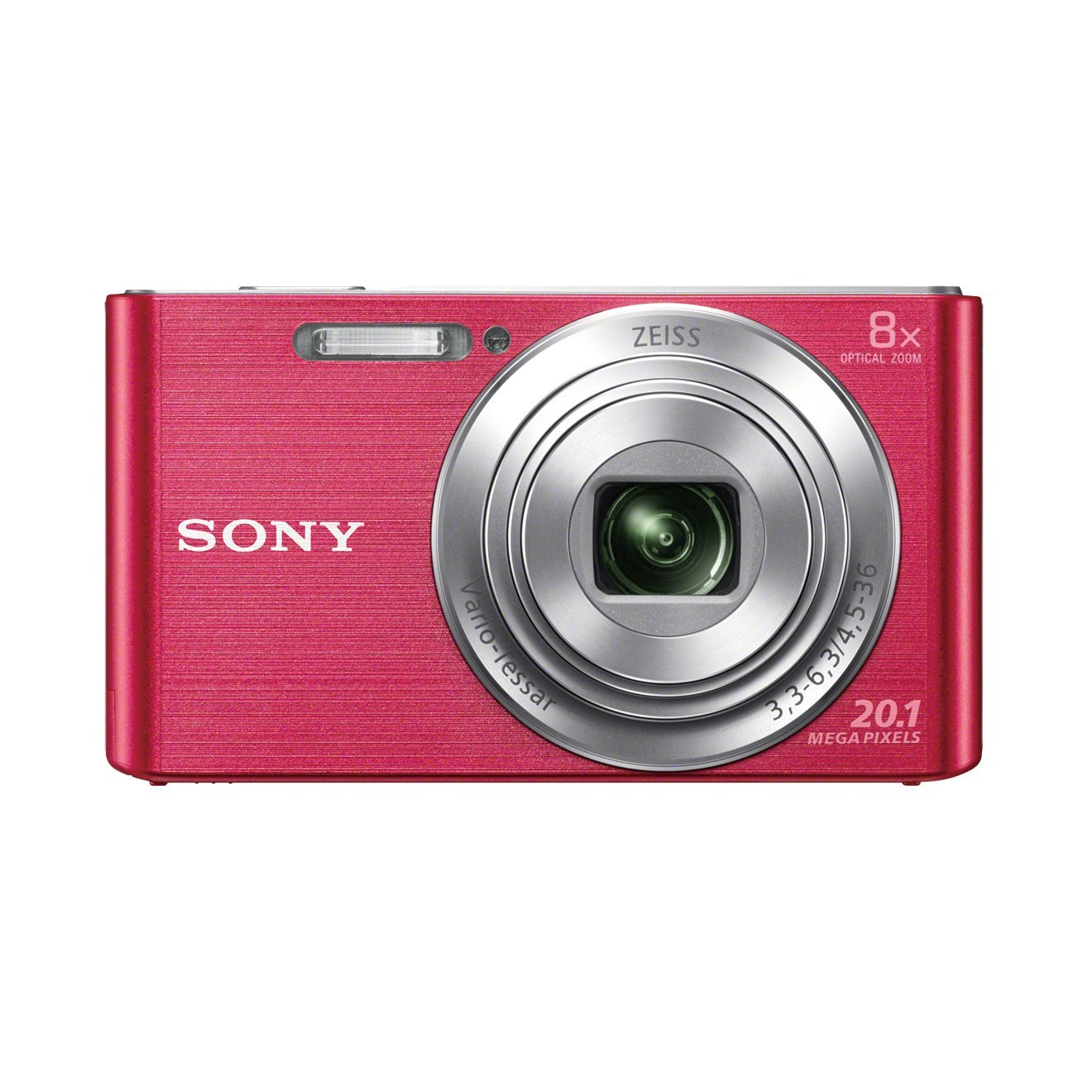 Sony DSCW830 Digital Compact Camera - Pink (20.1MP, 8x Optical