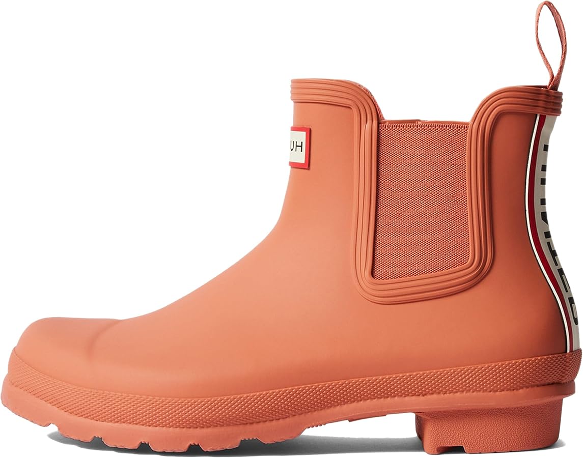 Amazon.com | Hunter Women's Original Chelsea Tri Colour Logo Rain