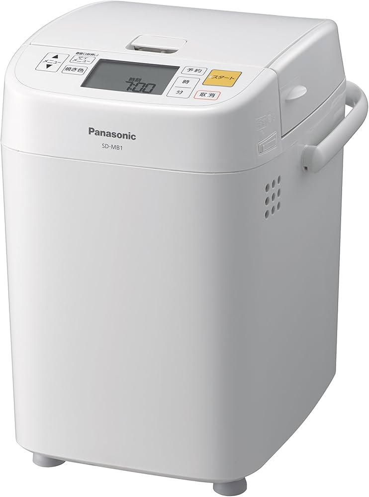 Amazon | パナソニック ホームベーカリー 1斤タイプ ホワイト SD-MB1-W