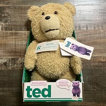 Amazon.co.jp: 海外版 TED テッド 16インチ 喋るぬいぐるみ 等身大