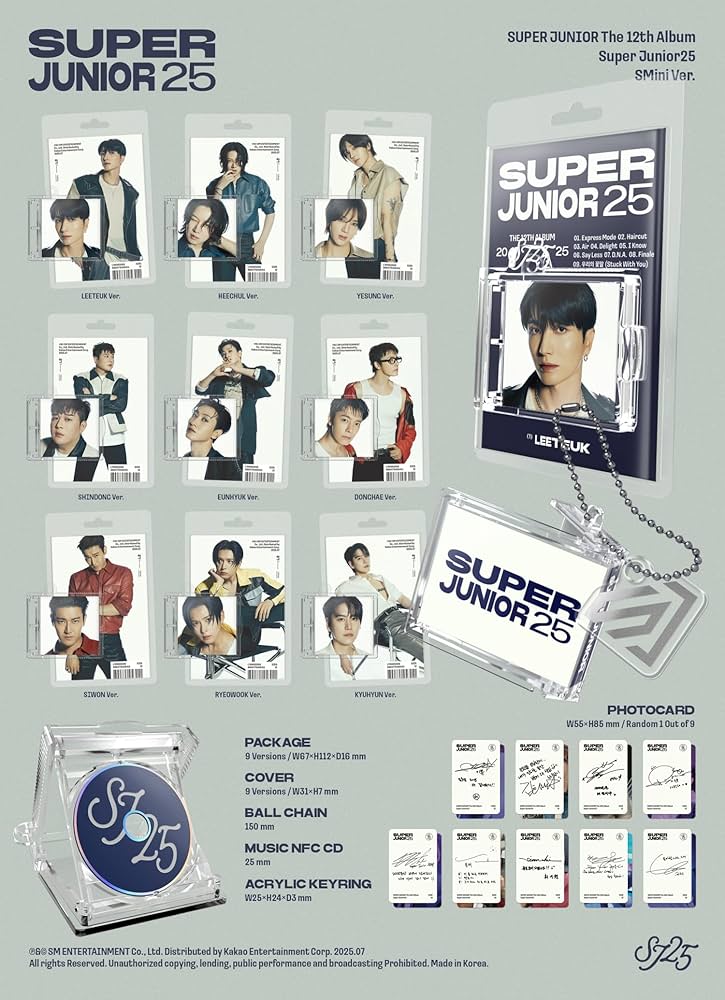 Amazon.co.jp: SUPER JUNIOR SUPERJUNIOR25 12th Album with Tracking