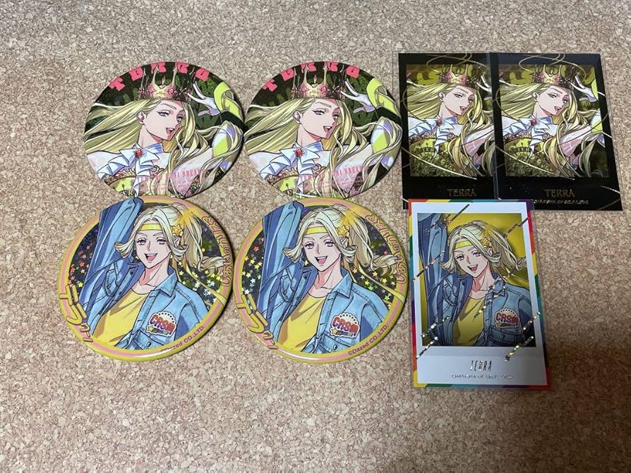 Amazon.co.jp: カリスマ テラ トレーディングホログラム缶バッジ 2nd