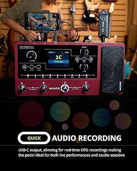 Amazon.com: MOOER GE150 Pro Li Guitar Amp Modelling Multi Effects
