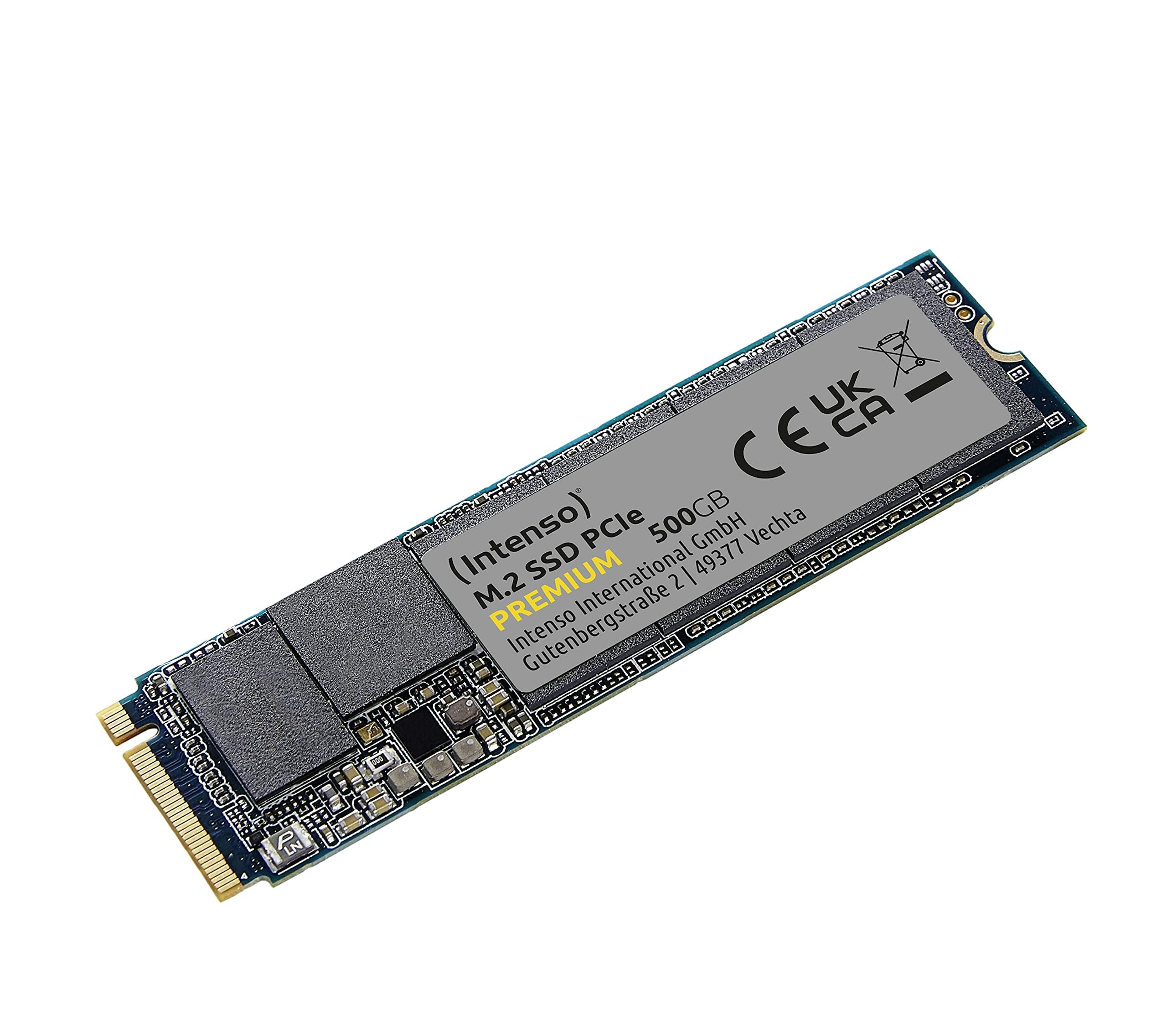 Amazon.com: Intenso 500GB M.2 SSD PCIe Premium, up to 2100 MB/s
