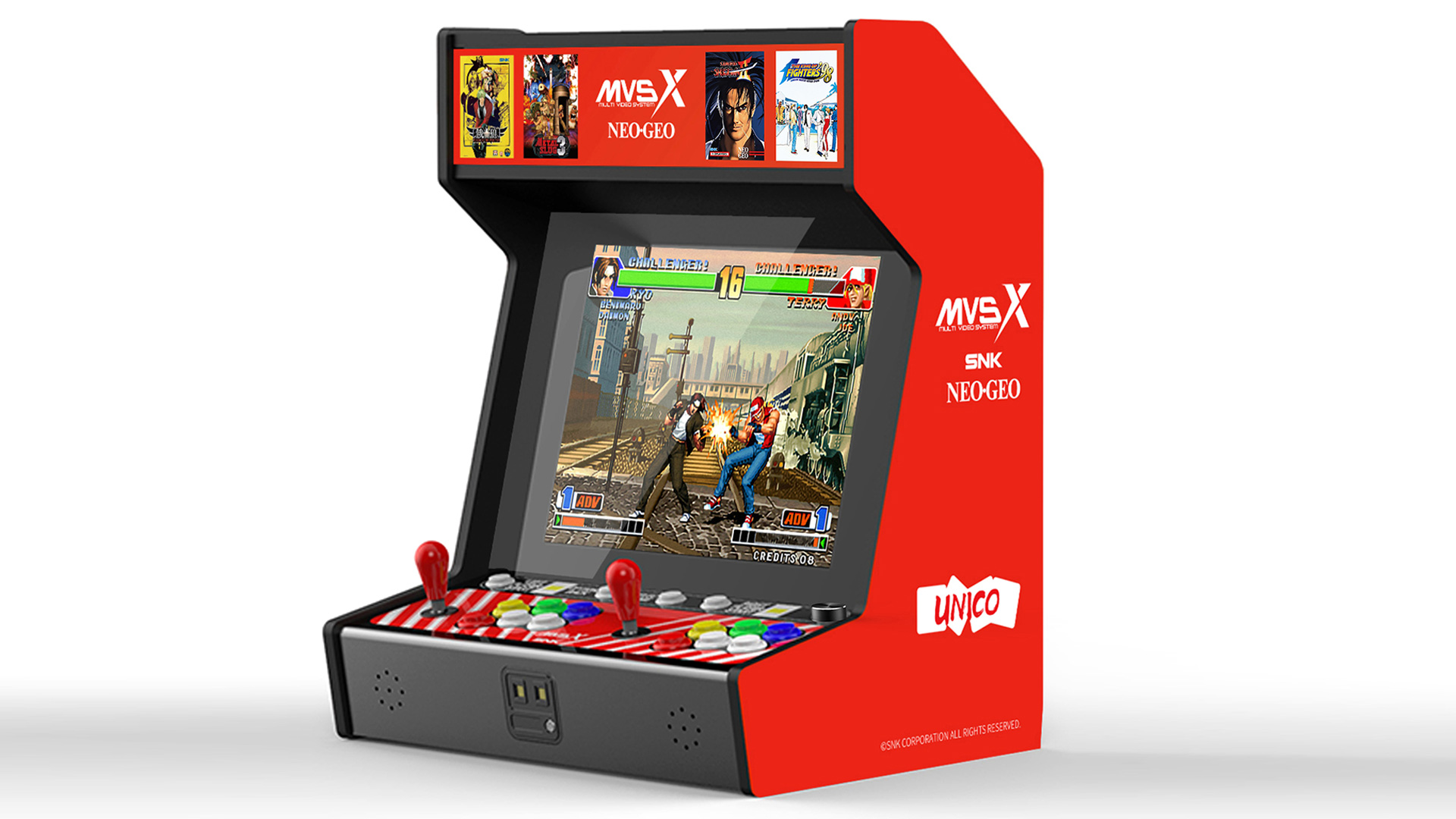 Amazon.com: NEOGEO MVSX Arcade and Base with 50 Pre-Loaded SNK