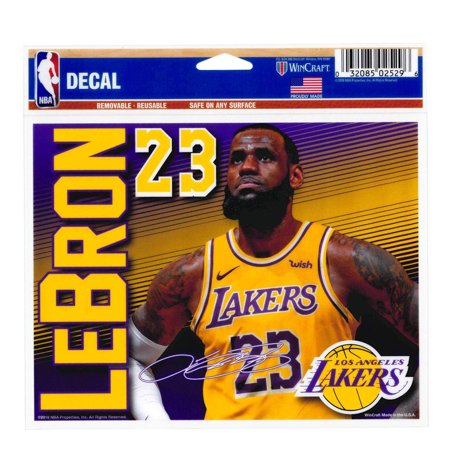 Amazon.co.jp: (ウィンクラフト) ステッカー レブロン ジェームス