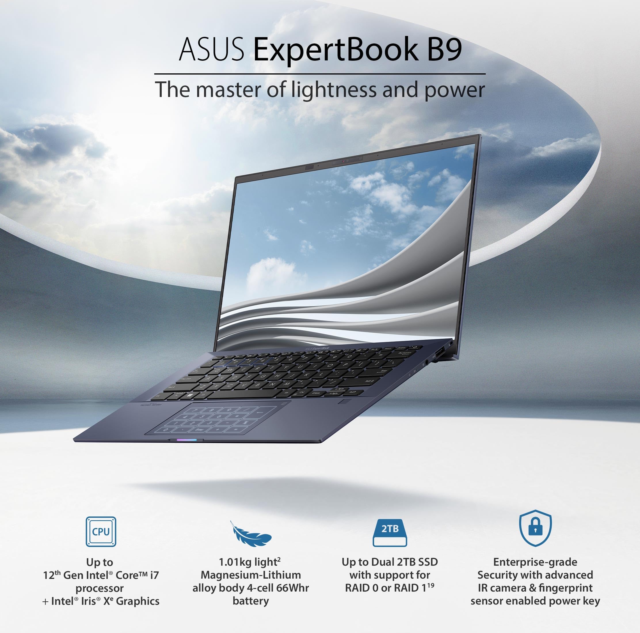 Amazon.com: ASUS ExpertBook B9 Thin & Light Laptop (14