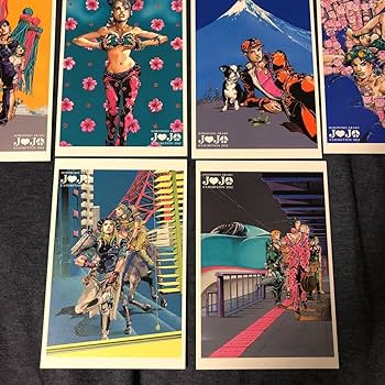 Amazon.co.jp: レア JOJO展 荒木飛呂彦原画展 ポストカード 10枚セット