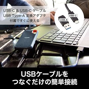 Amazon | 【Amazon.co.jp限定】SanDisk SSD 外付け 500GB USB3.2Gen2