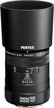 Amazon.com : Pentax 100mm f/2.8 WR D FA smc Macro Lens for Pentax