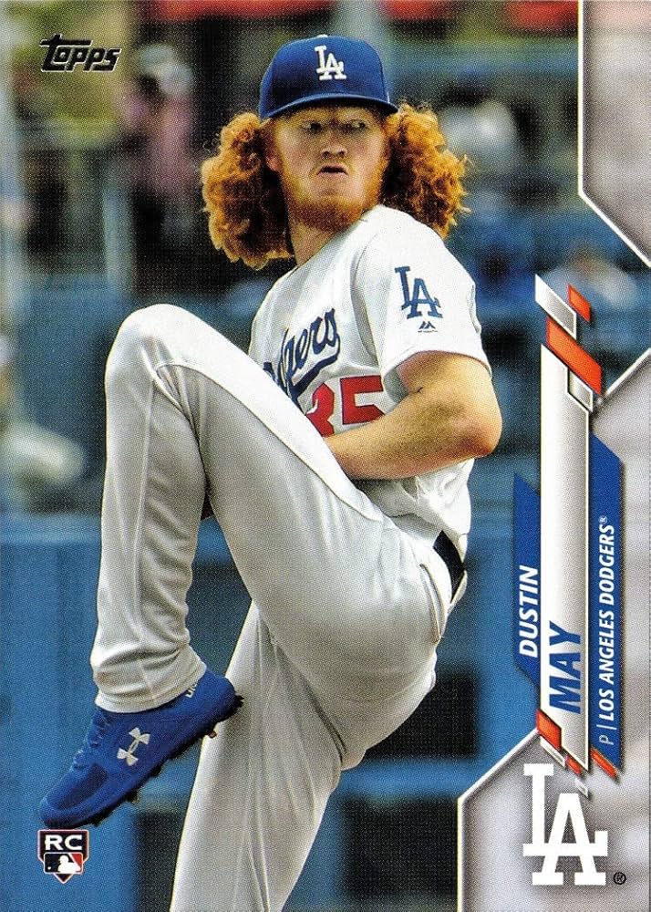 Amazon.com: 2020 Topps Baseball #235 Dustin May Rookie Card
