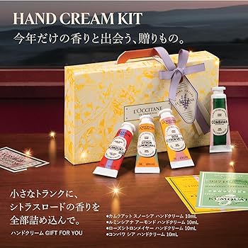 Amazon.co.jp: ロクシタン(L'OCCITANE) ハンドクリーム GIFT FOR YOU