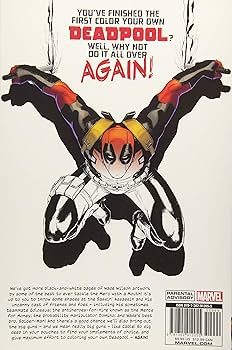 Amazon.com: Color Your Own Deadpool Again!: 9781302912055: Liefeld