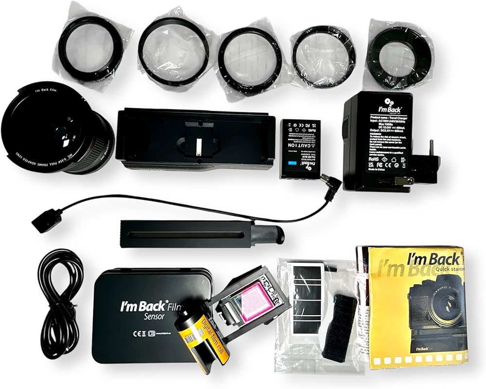 I'm Back Film フィルムカメラアダプター 2 古いフィルムカメラを2000