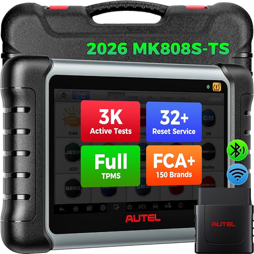 Amazon.co.jp: Autel MaxiCOM MK808TS OBD2 診断機 2022年6月新機能