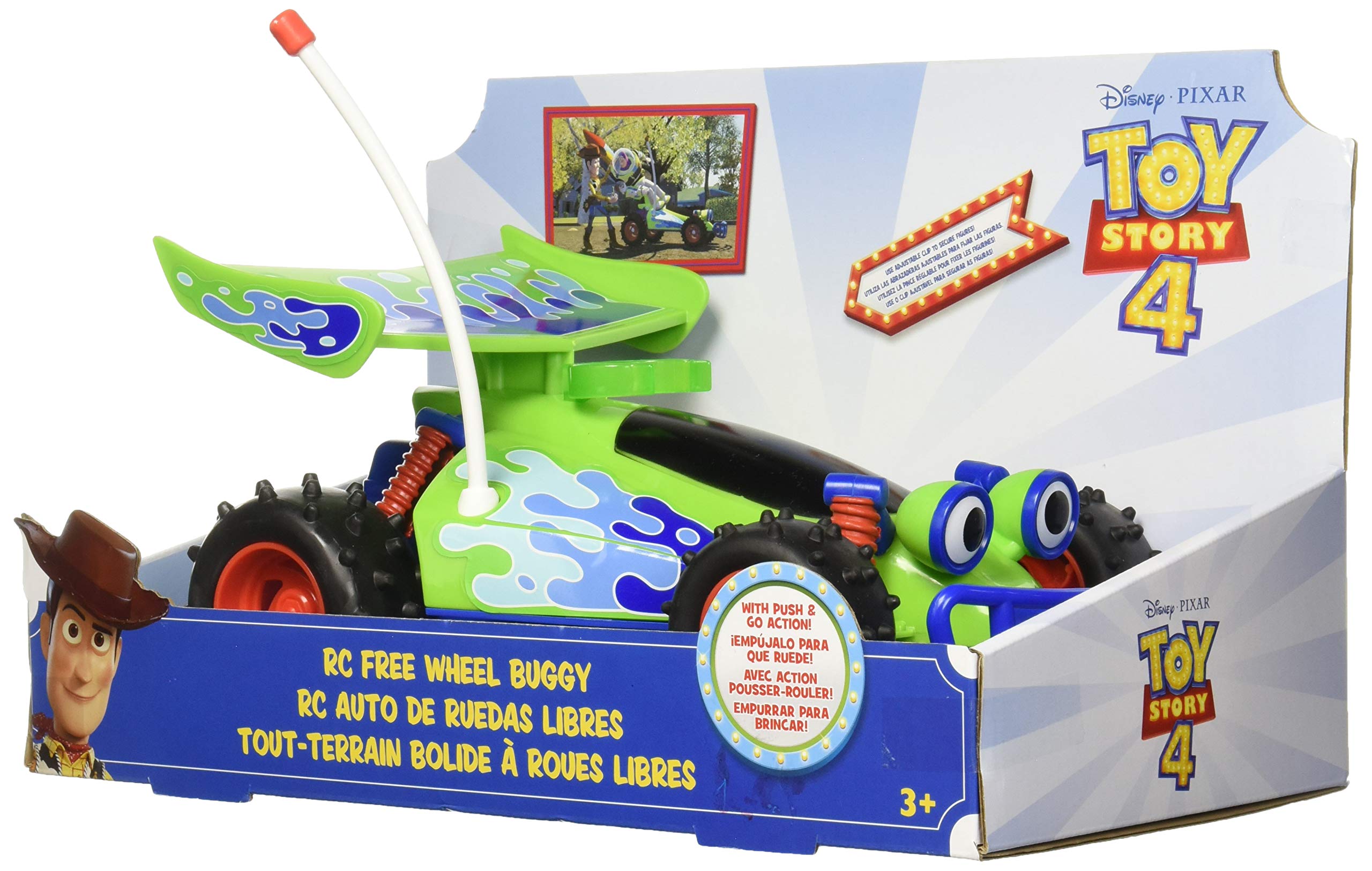 Amazon.com: Toy Story Disney Pixar RC Free Wheel Buggy Car : Toys
