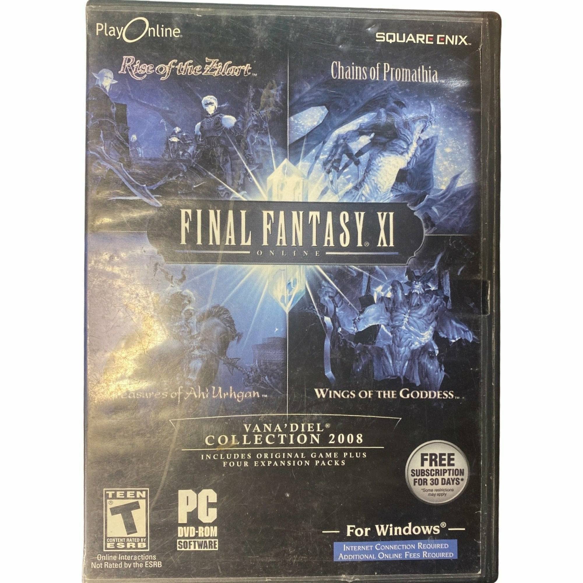 Amazon.com: Final Fantasy XI Vana'diel Collection 2008 - PC