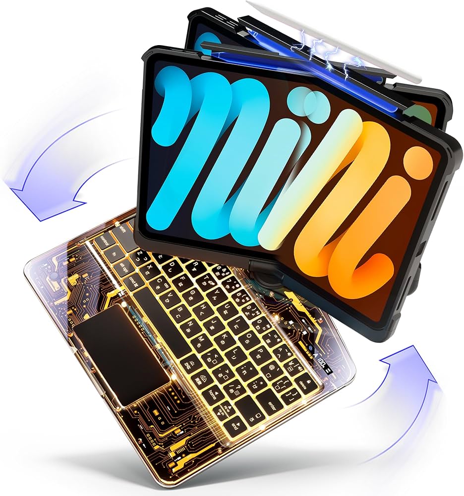Amazon.co.jp: BJBT ipad Air 11インチ 第4/5/6/7世代 キーボード