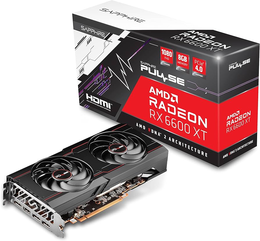 Amazon.com: Sapphire 11309-03-20G Pulse AMD Radeon RX 6600 XT