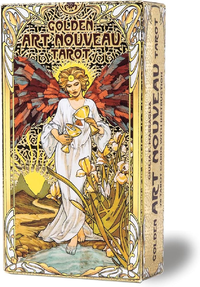 Amazon.co.jp: I.I.J タロットカード ゴールデン・アールヌーボー