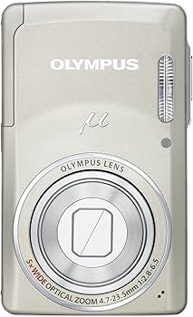 Amazon | OLYMPUS デジタルカメラ μ-5010 チタニウムシルバー (広角