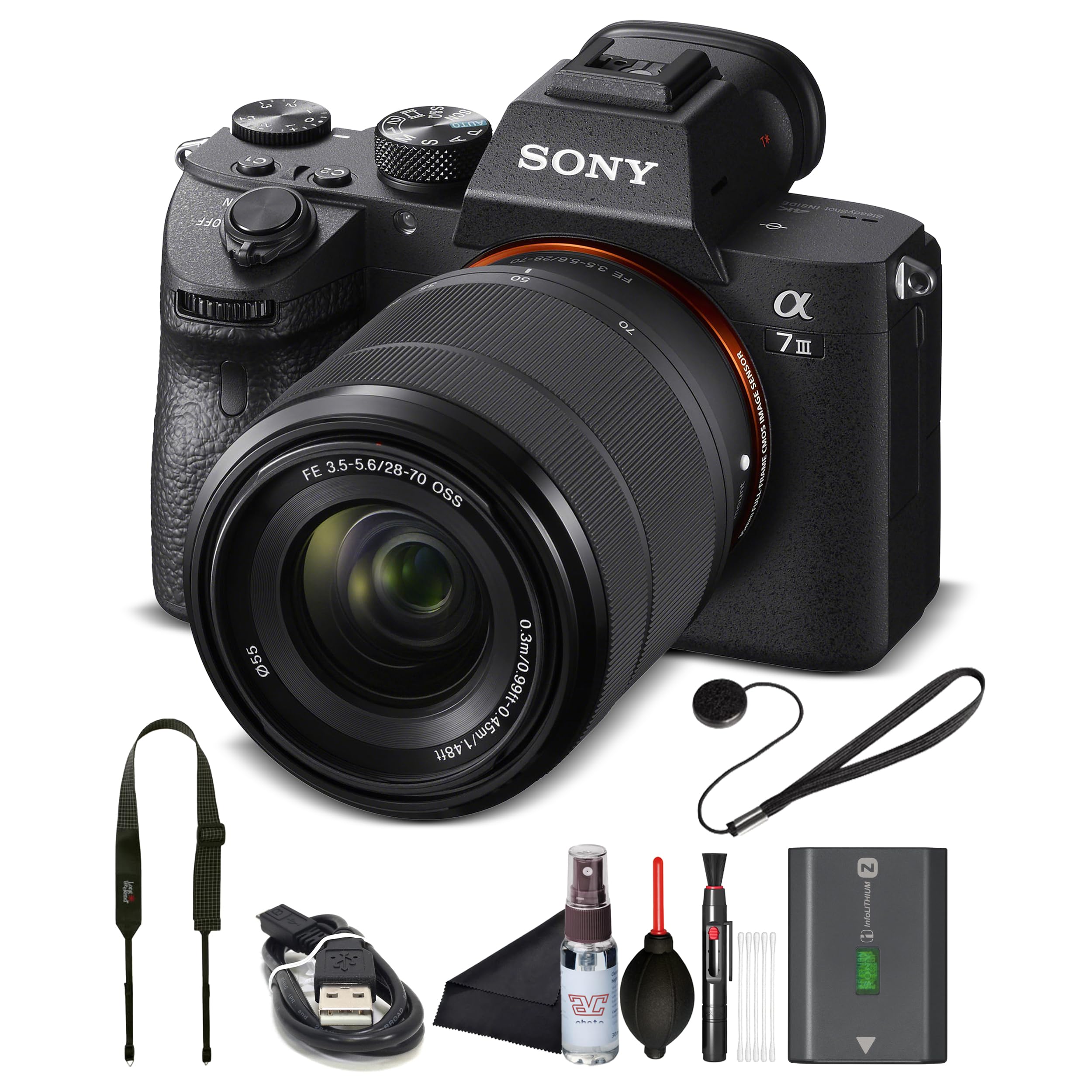 Amazon.com : Sony Alpha 7 III Full Frame Mirrorless Camera Kit