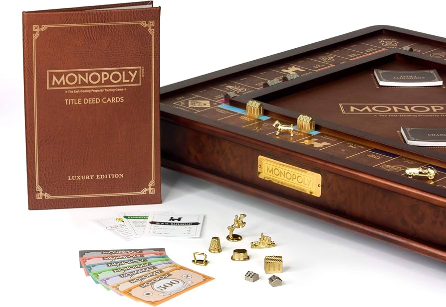 Amazon.co.jp: Monopoly Deluxe Edition Board Game : Toys & Games