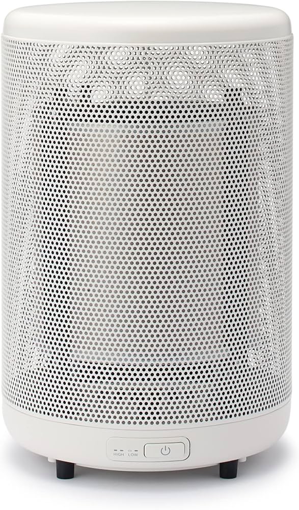 Amazon | 無印良品 丸形ヒーター 白 MJ-RPH1 44310571 | 無印良品