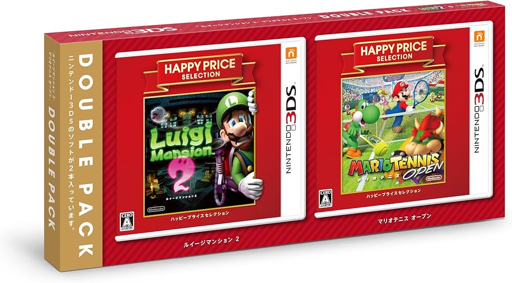 Amazon | 『ルイージマンション2・マリオテニス オープン』ダブル