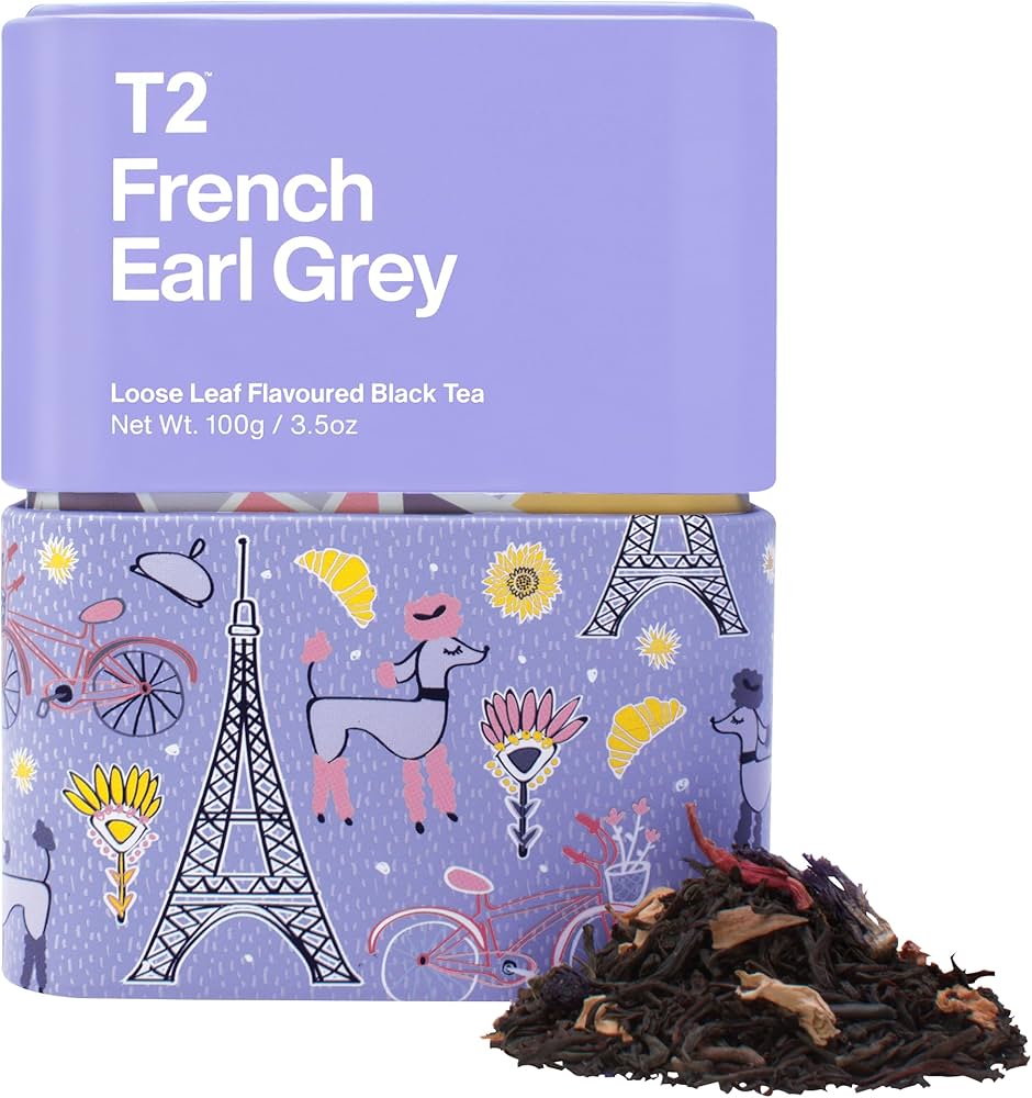 Amazon.co.jp: T2 フレンチアールグレイ French Earl Grey 100g 紅茶