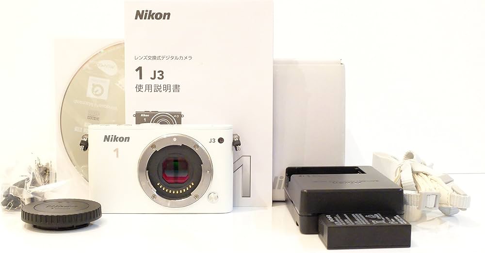Amazon | Nikon ミラーレス一眼 Nikon 1 J3 ボディー ホワイト N1J3WH