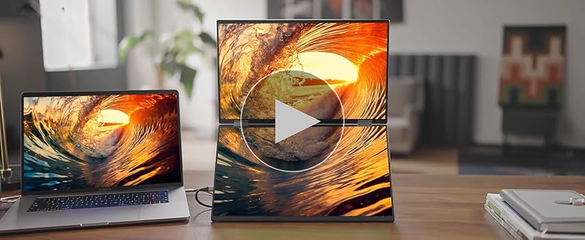 Amazon.co.jp: InnoView デュアル モバイルモニター 15.6インチ