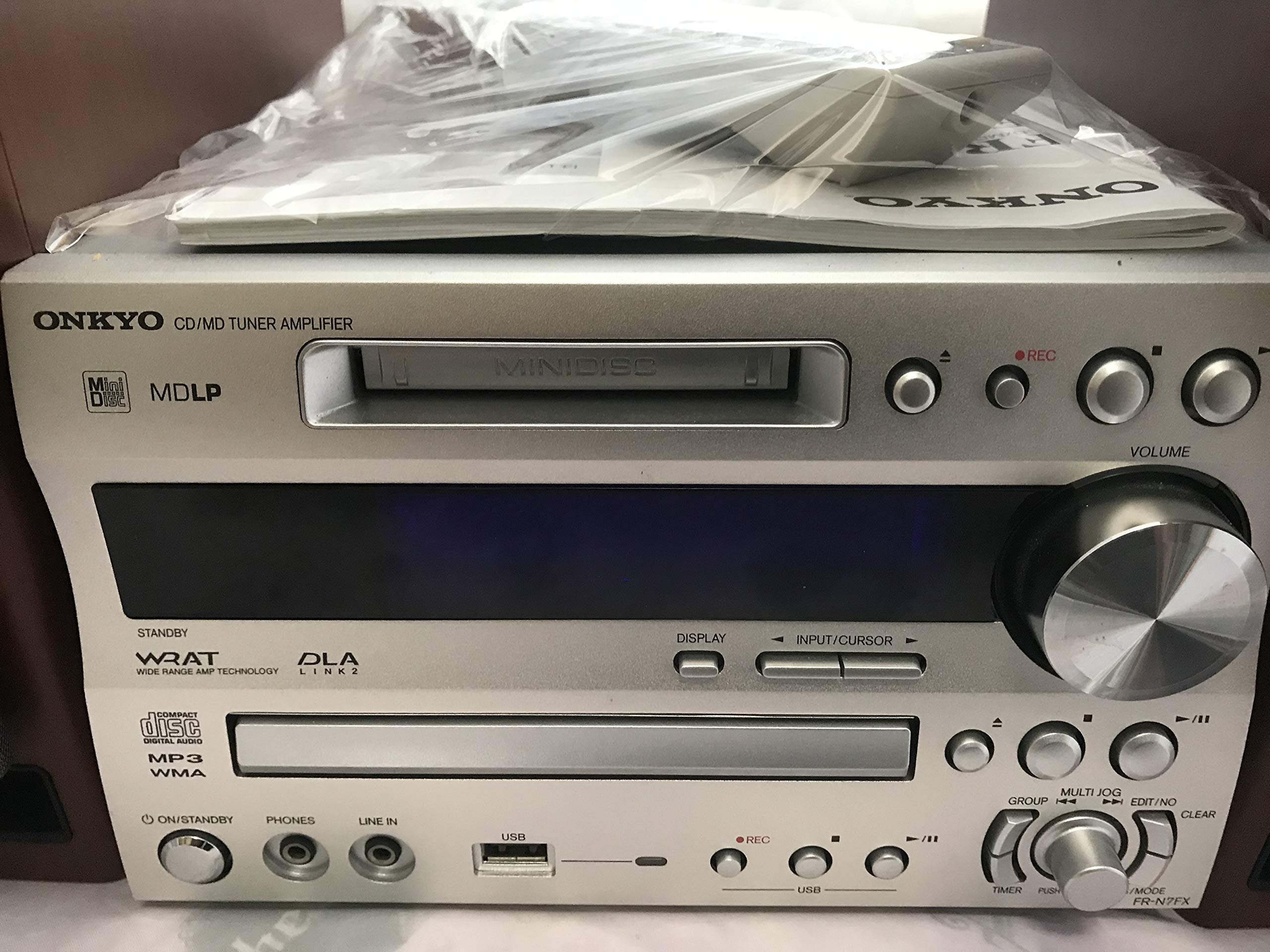 Amazon.co.jp: ONKYO CD/MDチューナーアンプシステム 木目 X-N7FX(D