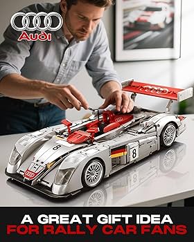 Amazon.com: MOCBURIKU Audi R8 LM-P 24H Le Mans Winner, Collectible