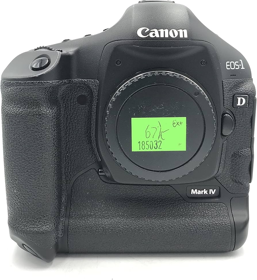 Amazon.com : Canon EOS 1D Mark IV 16.1 MP CMOS Digital SLR Camera