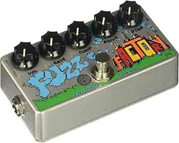 Amazon | ZVEX Effects Fuzz Factory Vexter Series Fuzz Guitar Pedal