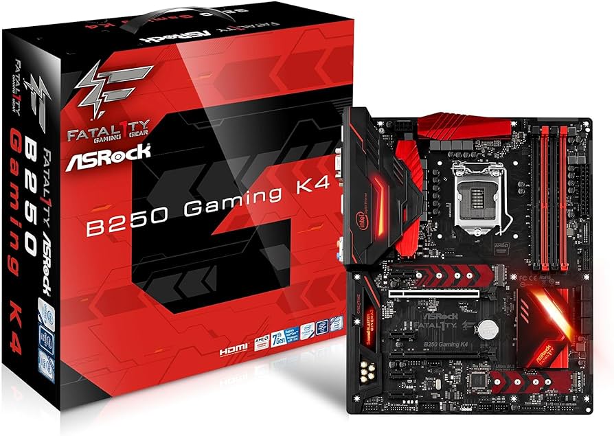 Amazon.com: ASRock Fatal1ty B250 Gaming K4 Intel Socket 1151 Kaby