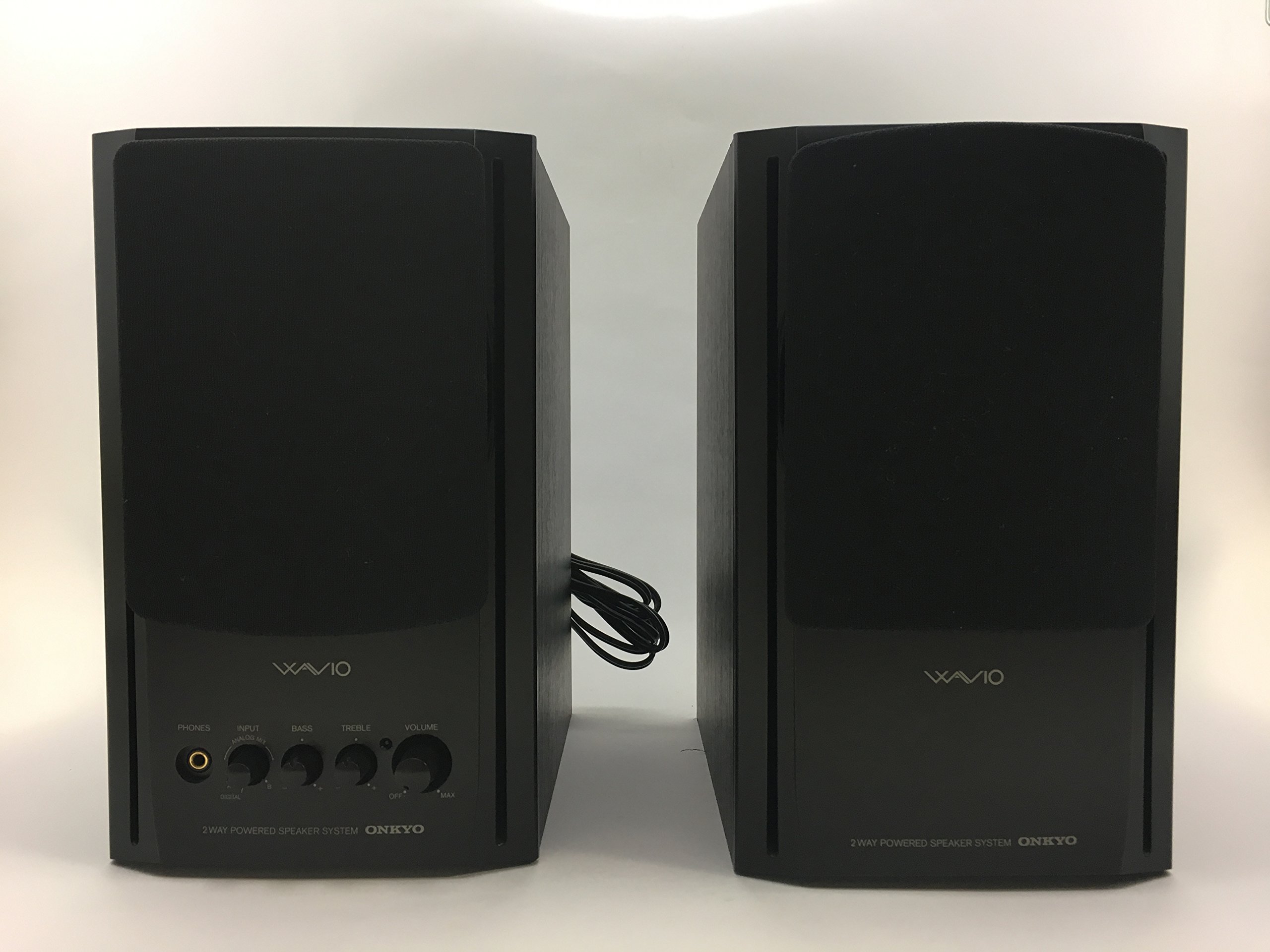 Amazon.co.jp: ONKYO WAVIO 77monitorアンプ内蔵スピーカー 15W+15W GX