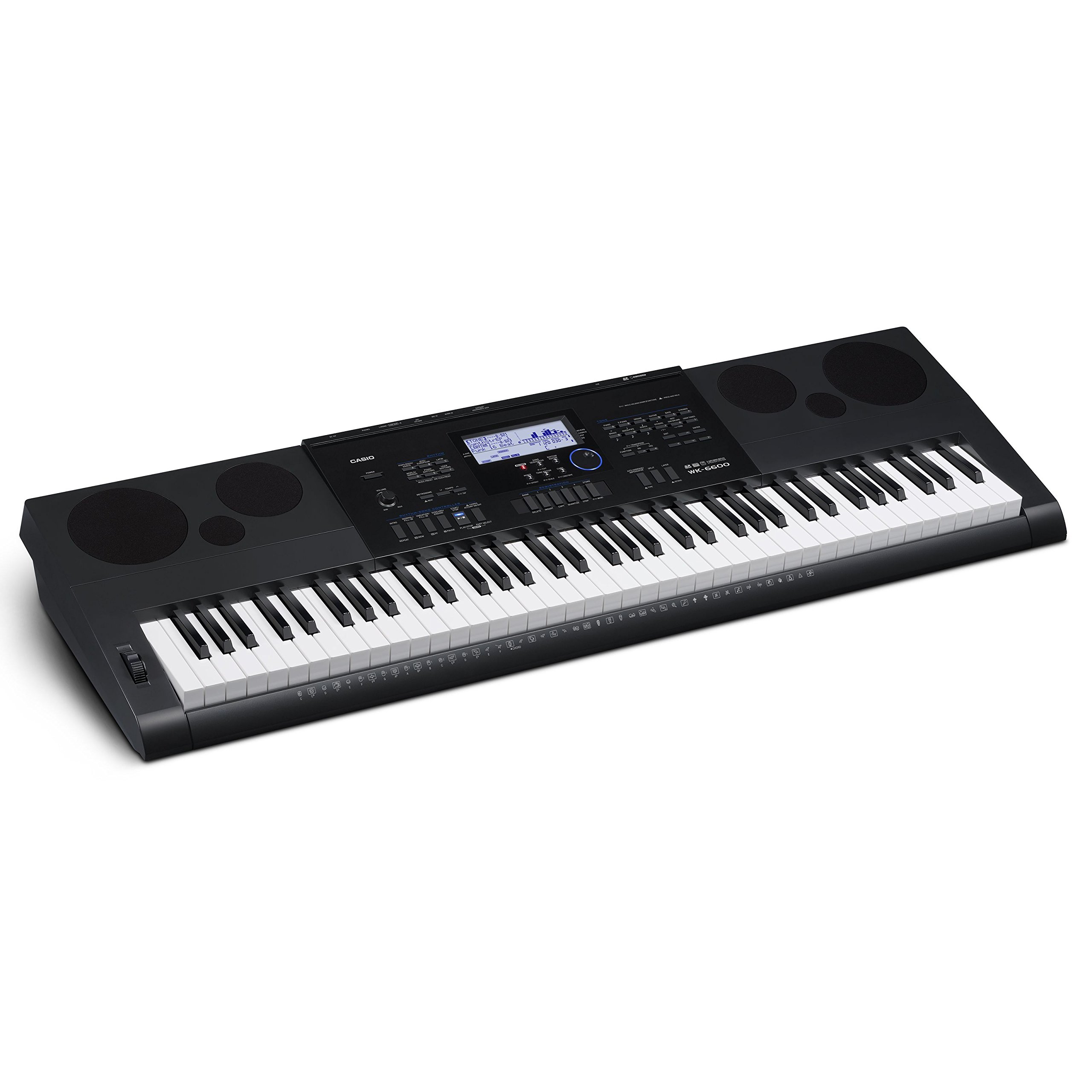 Amazon.co.jp: CASIO(カシオ) 76鍵盤 電子キーボード WK-6600