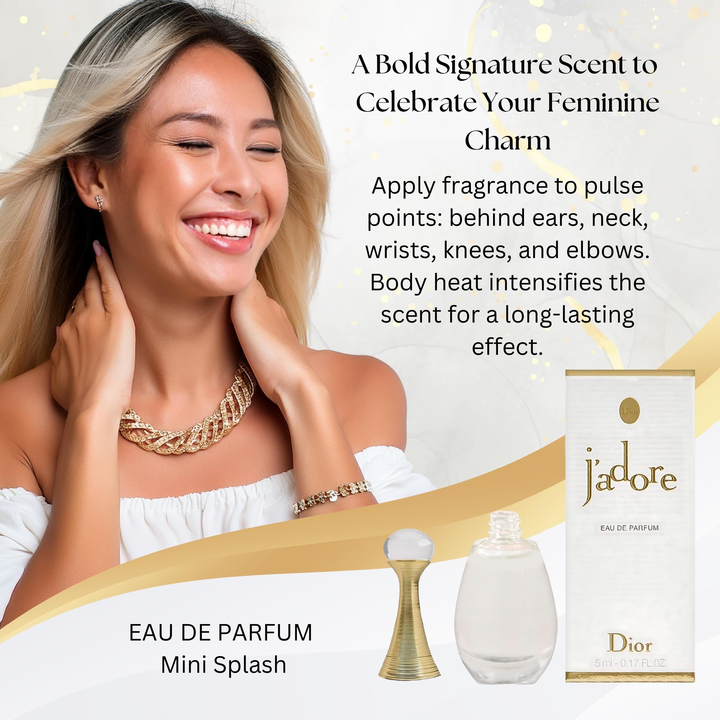 Amazon.com : J'adore by Christian Dior Perfume for Women EDP Mini